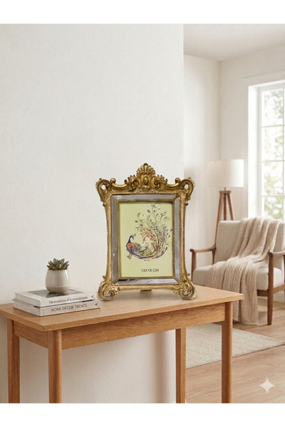 Hanlar Home Şık Dekoratif Taçlı Çerçeve 13x18