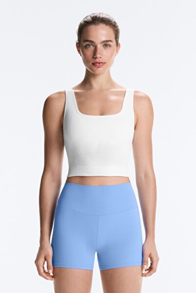 Oysho Seamless square neck tank top