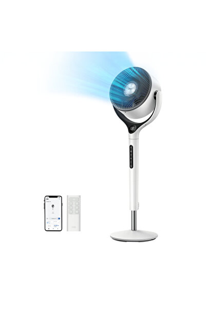 DREO TurboPoly 565S Akıllı Sessiz Vantilatör WiFi Kumandalı Geniş Açılı Fan