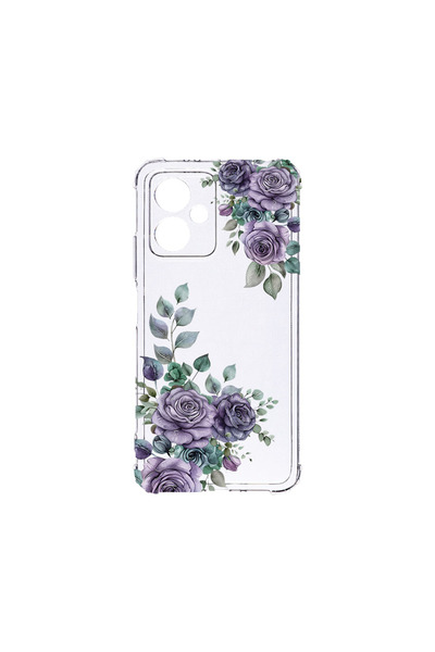 bestcase Husă Antișoc pentru Motorola Moto G54 / G54 Power 5G, Florală - Roz ...