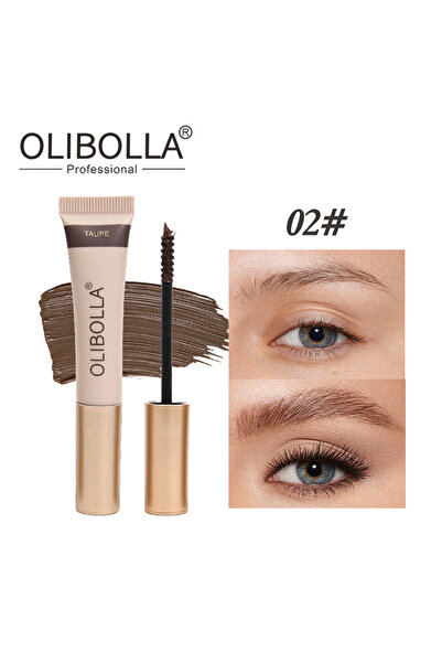 OLİBOLLA Hold Em Up Tinted Brow Gel – Gel Colorat pentru Sprâncene cu Fixare ...