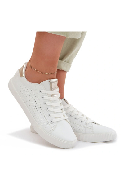 Big Star Shoes Adidași de damă din piele Big Star TT274020 Alb 40