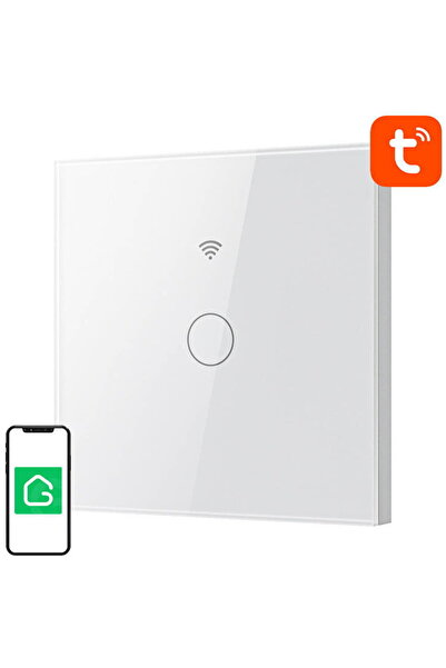 Gosund Întrerupător tactil WiFi pentru lumină SLS1 (opțional N, simplu) Tuya