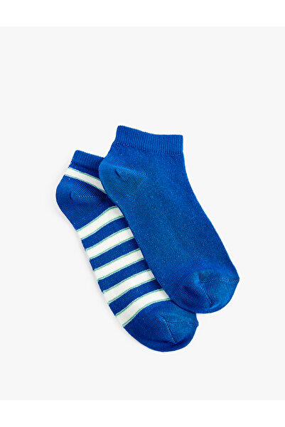 Koton Cotton 2-Piece Booties Socks Set