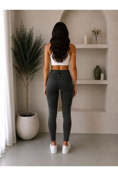 Rosita Women's High Waist Super Skinny Fit Stretchy Lycra Jeans