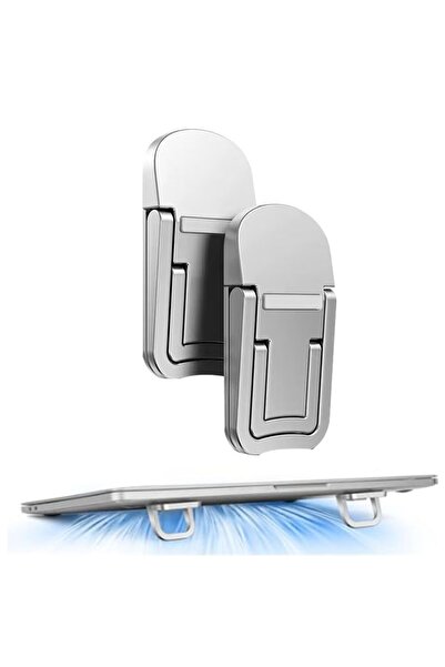 Greathings 1 Çift Yapışkanlı Katlanabilir Laptop Standı – Mini Notebook Yükse...