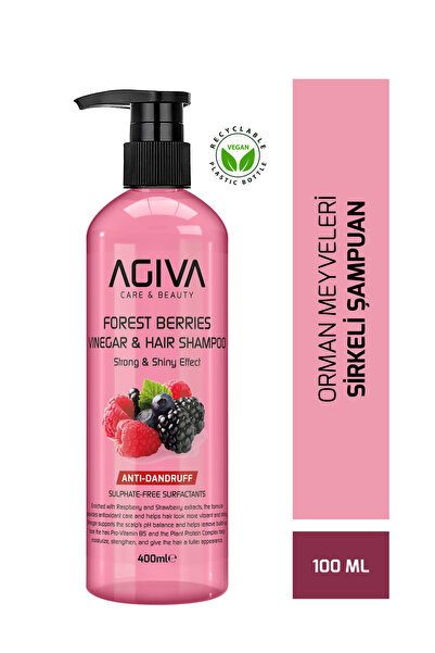 Agiva Care&Beauty Orman Meyveli Sirkeli Şampuan