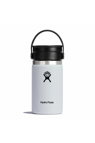 Hydro Flask Geniş Flex Sip Kapaklı Termos 355 ml (12 Oz) - Beyaz