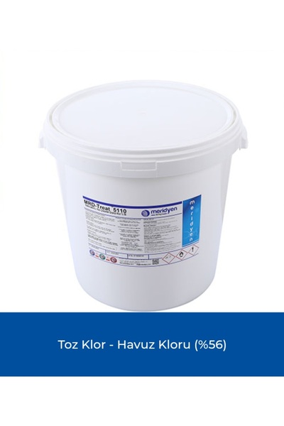 Meridyen Kimya Hvz seti %56 lık toz klor(10kg)sıvı ph düşürücü(25kg)yosun önl...