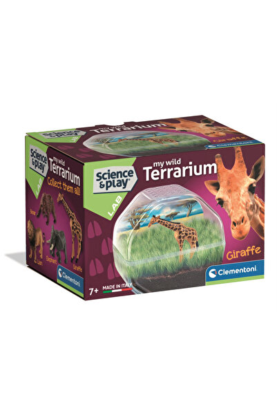 CLEMENTONI Animals Giraffe Mini terrarium