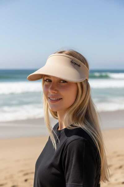 Aware Time Visor Beach Tennis Back Adjustable Hat