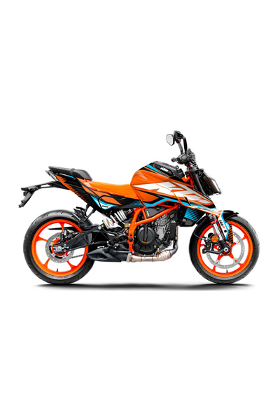 RR Graphic KTM DUKE 390 2024 KAPLAMA MODELİ GRAFİT KİT