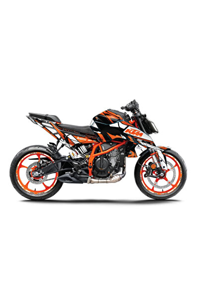 RR Graphic KTM DUKE 390 2024 KAPLAMA MODELİ GRAFİT KİT