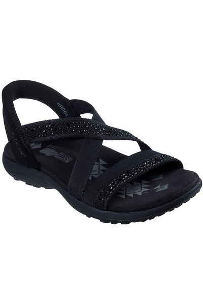 SKECHERS Sandals Reggae Slim - Summer Sparkle, Black, Women
