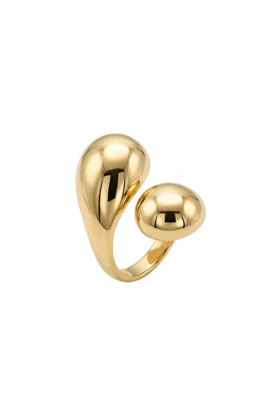 magicool Adjustable Brass Bijouterie Ring - Yz0252