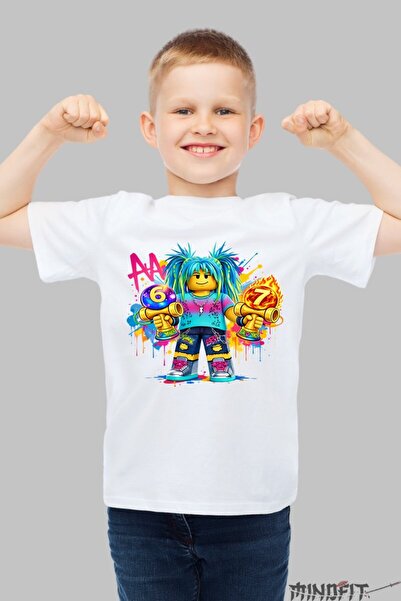 GILDAN Tricou Roblox Kendama Model Valuri Electrice 9