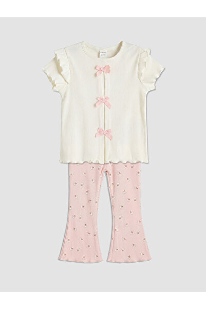 LC Waikiki Esvab • Modern & Distinctive Bowknot Baby Girl Set