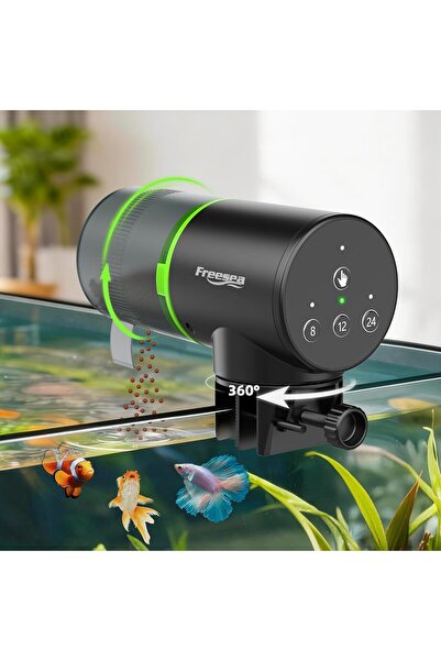 FREESEA Aquarium Automatic Fish Feeder: Vacation Timer Feeder for Fish Tank E...