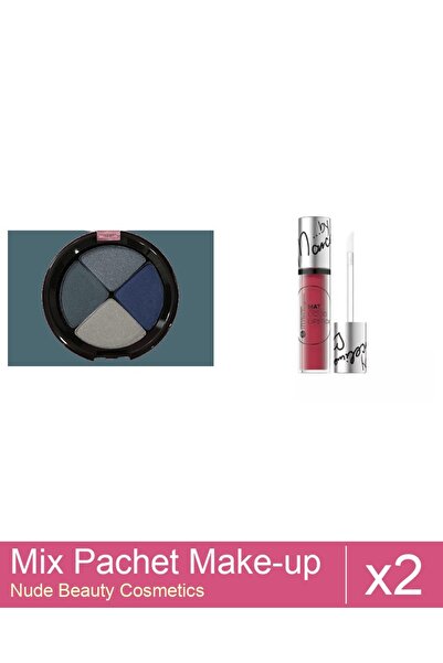 Makeup Set Mix 2 products Makeup Palettes: Quiz Eyeshadow, 10g No.451, Matte ...