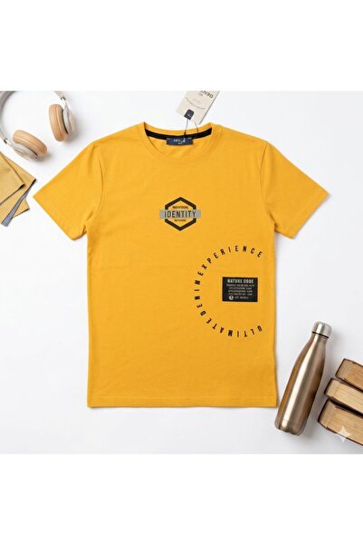 Victorino Tricou cu maneca scurta pentru baieti galben