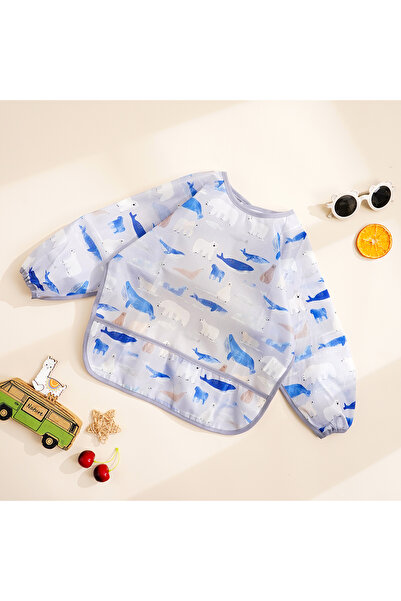 Choice22 SMT2104-CC151 Elinfant 1PC Long Sleeve Bibs, Waterproof Feeding Bibs...