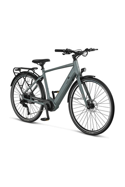 Mosso HORIZON ELEKTRİKLİ ŞEHİR BİSİKLET 500H HYD 28 JANT 9 VİTES SMOKE GRAY