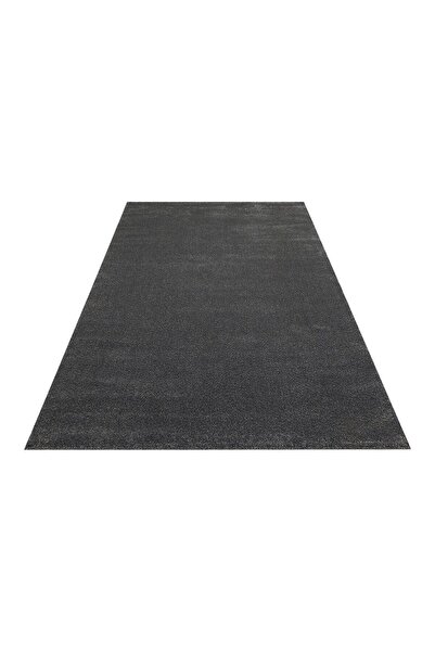 halinet Halı.Net Anthracite Modern Washable Living Room Carpet Eco-Lotto-Plai...