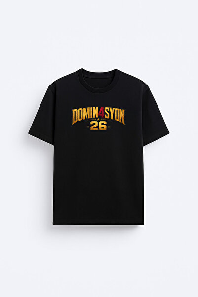 AYDESİGN Μπλουζάκι Domination 26 Champion Football με στάμπα, με λαιμόκοψη, U...