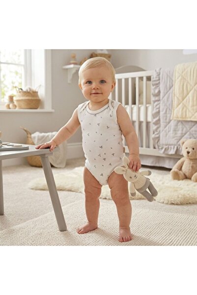 Tiffany Baby Kıds Olive Branch Theme Athlete Bodysuit 46009