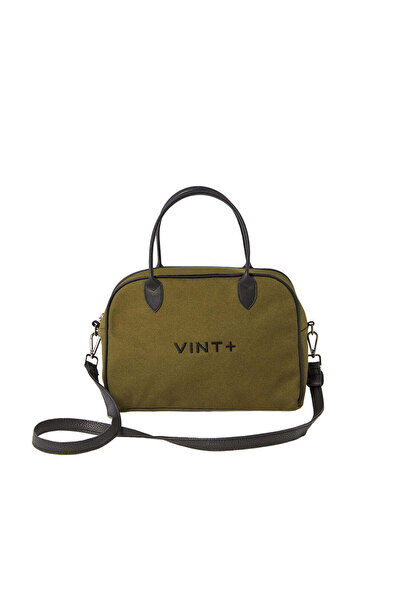 vintplus KANVAS BOWLİNG ÇANTA - HAKİ