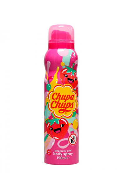 Chupa Chups Strawberry Swirl Body Spray, Perfumed Body Spray with Strawberry ...
