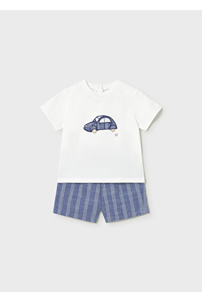 MAYORAL Bermuda Double Set for Ages 1-4 - Blue