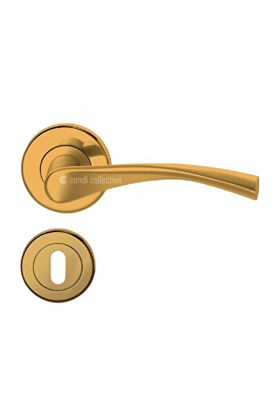 Condi Collection مقبض باب من الفولاذ المقاوم للصدأ 1801 PVD Gold Room