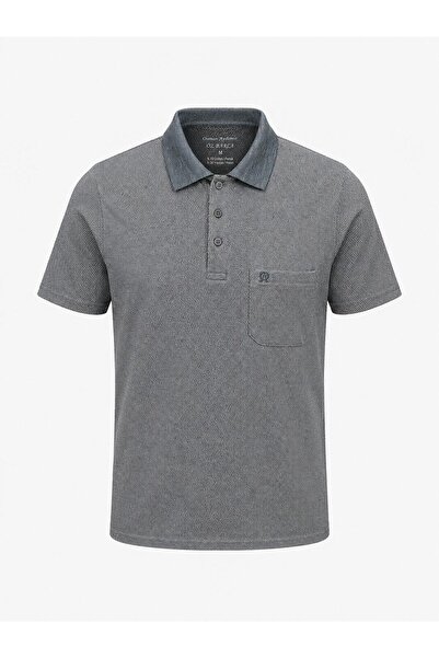 CLASSİCS MEN Ανδρικό κοντομάνικο μπλουζάκι Özbarla Polo Collar Classic Fit 7636