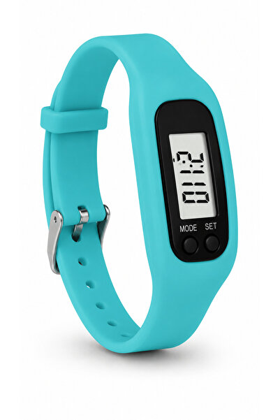 KENLY Elektronik Pedometre Bileklik Saati LCD Ekranlı Adım Sayar Spor Fitness...