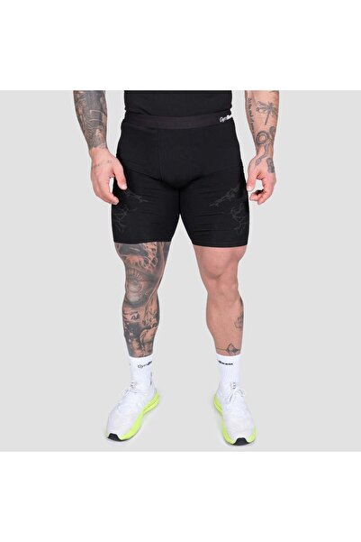 GymBeam Șorturi Static Seamless Negru S