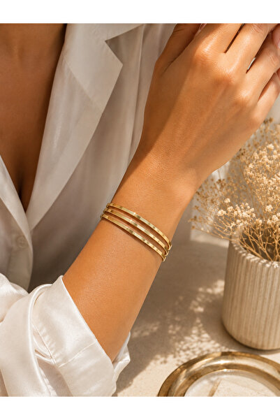 Selay Accessory ✨   Minimal Gold Bracelet Set Ajda ✨