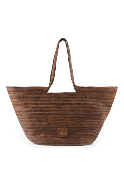 FREDsBRUDER Geantă shopper Layer din piele 50 cm