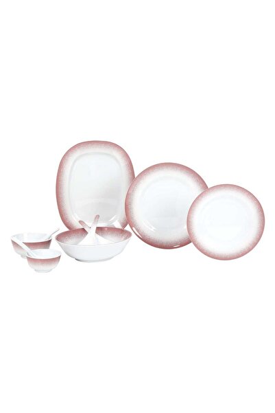 Lulu Melamin Dinner Set 34pcs ANNA PINK