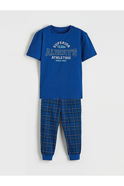 LC Waikiki Printed Boys' Pyjamas Set
