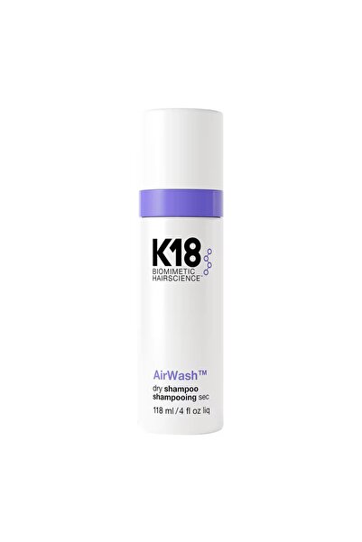 K18moda AirWash Kuru Şampuan - Yağlanmaya son + Kokuyu Ortadan Kaldırır 118 ml