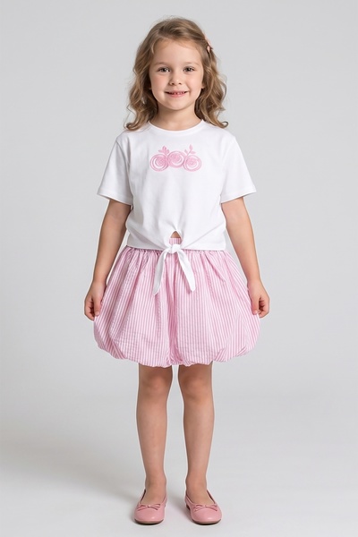 DMB BOYS & GIRLS Set 2 piese pentru fete DMB, roz M0797