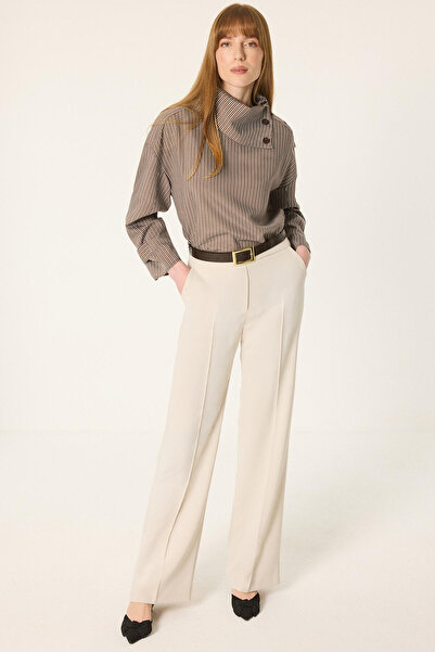 Touché Privé Asymmetric Collar Tunic