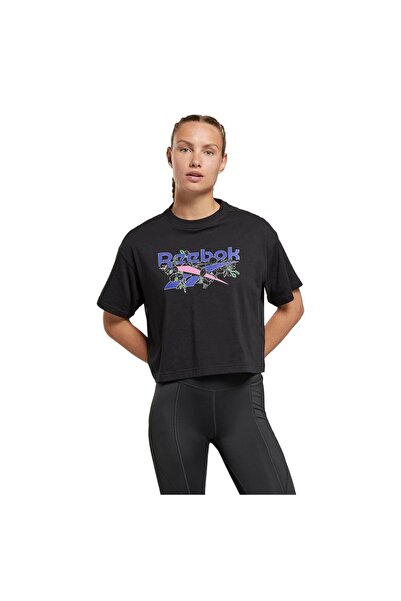 Reebok Women's Short-Sleeve Quirky Tee XS
