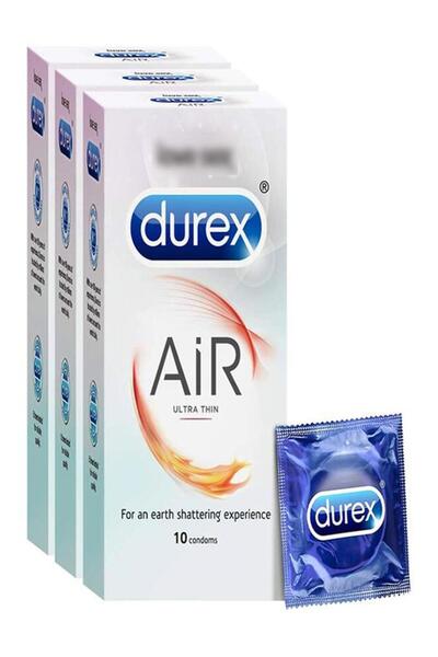 Durex Play واقي ذكري دوريكس إير فائق الرقة - 10 قطع (عبوة من 3)