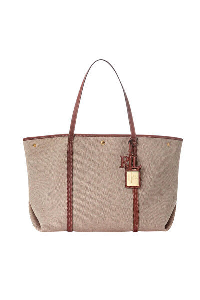 Ralph Lauren Γυναικεία Emerie Tote Τσάντα Μπεζ 431920062002-