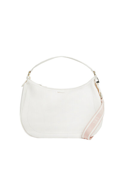 Ted Baker Γυναικεία Δερμάτινη Lyshia Τσάντα Λευκή 283921-ivory