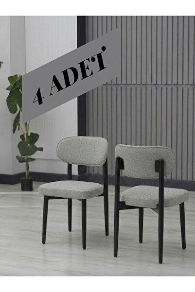 JoyMassa BADE SANDALYE SİYAH AYAK 4 ADET