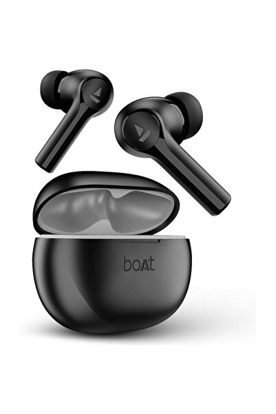 BOAT سماعات أذن لاسلكية حقيقية Airdopes Supreme، لون أسود
