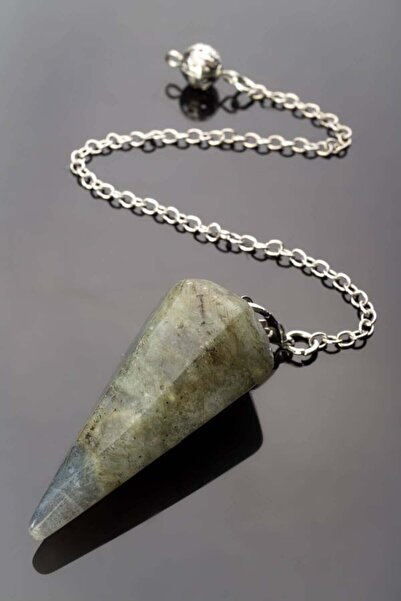 VectoraWorks Labradorite Natural Stone 18X42Mm Pandül Pendulum